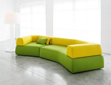Three seater sofa, Melt - Bonaldo