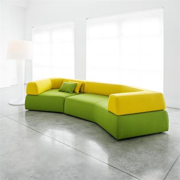 Three seater sofa, Melt - Bonaldo