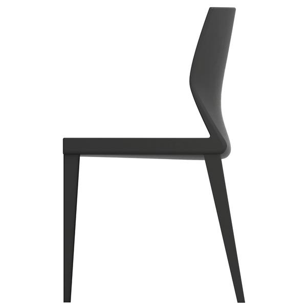 Chair with shaped back, Razor - Bonaldo