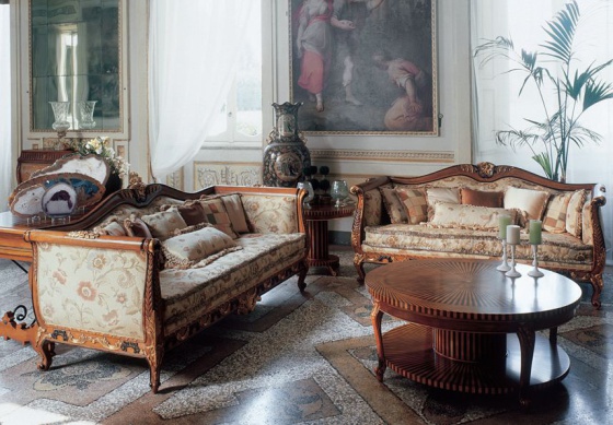 Room for receiving guests