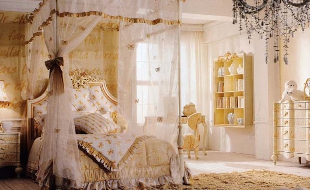 Wall children made of solid wood with padding cloth Proposta 102, Volpi