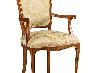The Vivienne chair with armrests, Selva