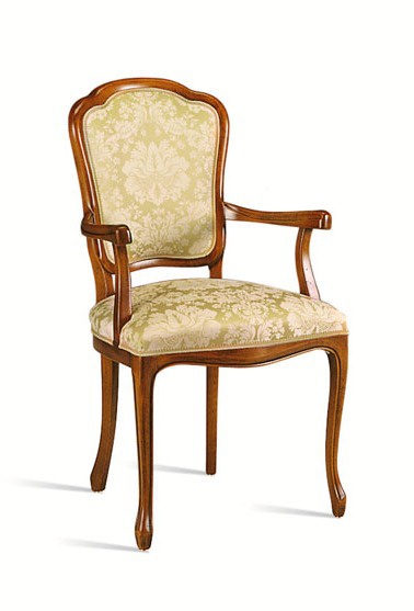 The Vivienne chair with armrests, Selva