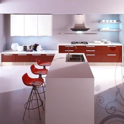 kitchen (Suite kitchen), a Gaia - Cucine LUBE