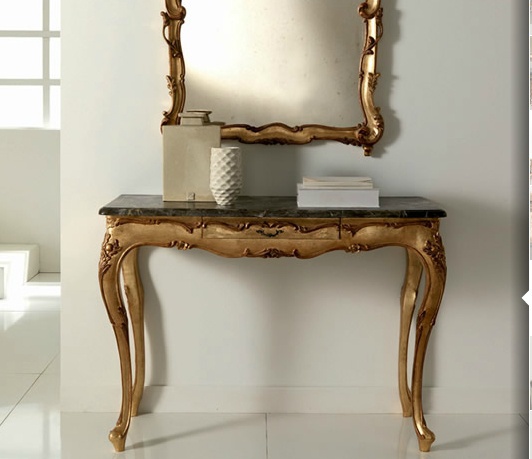 Console carved, Silvano Grifoni