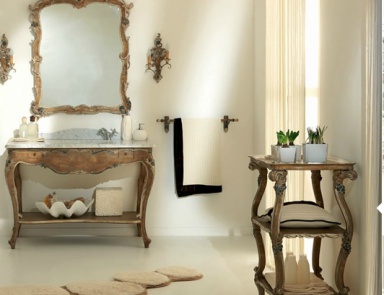 The cupboard under the sink c shelf for towels, Silvano Grifoni