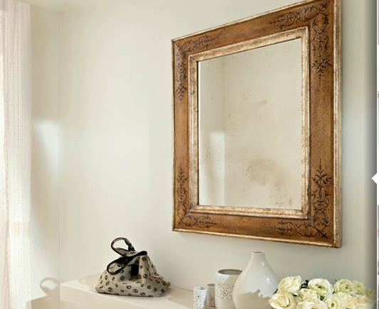 The mirror in rectangular frame, Silvano Grifoni