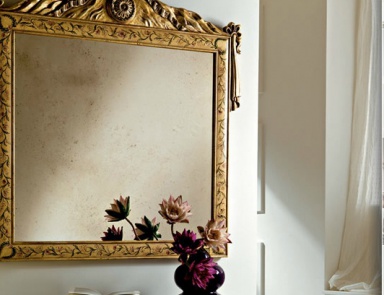 The mirror in rectangular frame, Silvano Grifoni