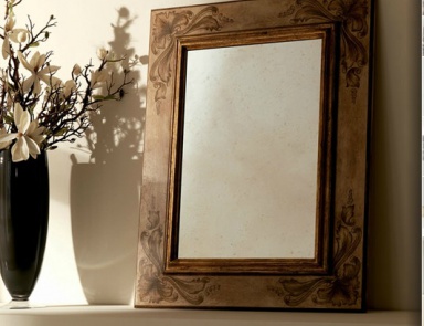 Mirror frame with ornament, Silvano Grifoni