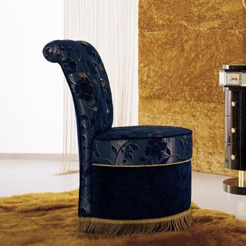 Armchair with round seat, Deco' Poltroncina - Grilli