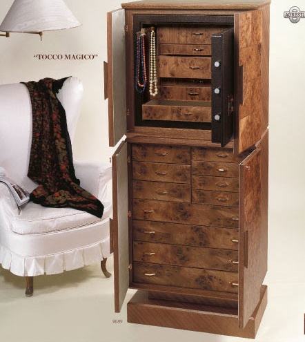 A chest of drawers for jewelry, Agresti