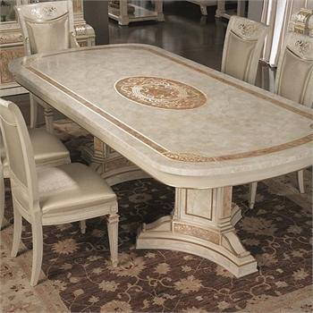 Viena table mesa blanca, Vicente Zaragoza