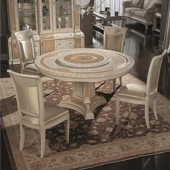 Viena table mesa redonda blanca