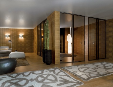 Panel on a metal frame Pavilion minimal, Tre P & Tre Piu