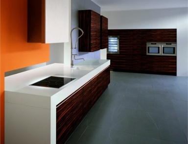 Set for the kitchen with fume hood, MK Cucine