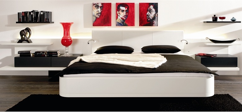 Double bed Mioletto Bed, Hulsta