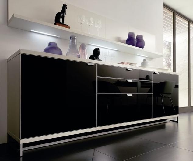 Dresser with metal legs sideboard Tameta, Hulsta