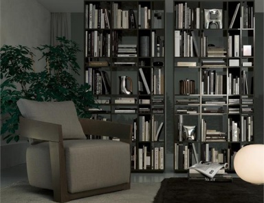 Bookcase with open shelves, Open Light - Jesse
