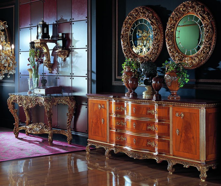 The drawers on figured legs, Jumbo dinner - Jumbo Collection