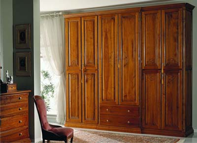 Wardrobe with hinged doors, Bezziccheri