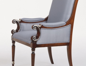 The high-backed chair, Isaaco Agostoni