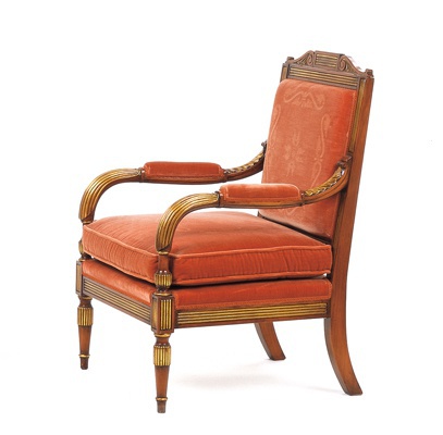 The high-backed chair, Isaaco Agostoni