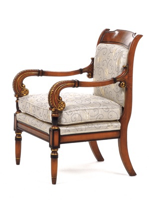 The high-backed chair, Isaaco Agostoni