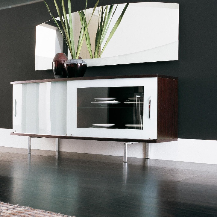 Nightstand with metal legs, Tonin casa