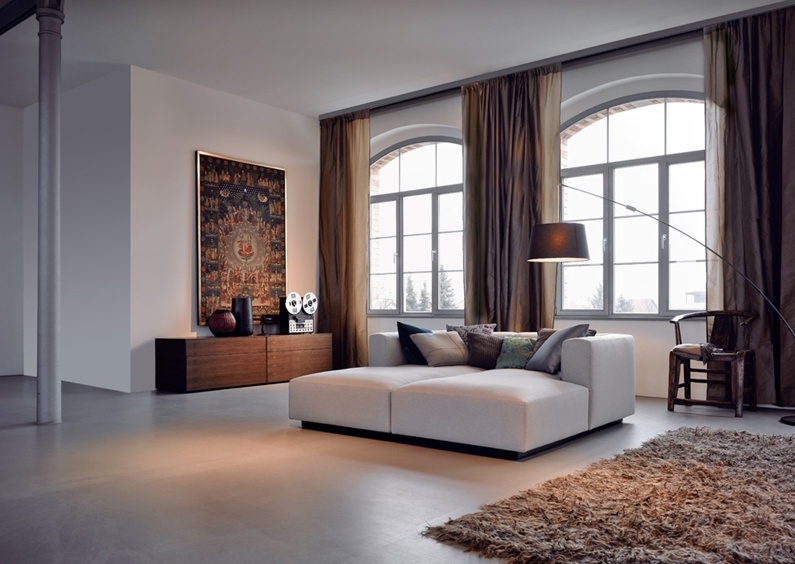 The Living landscape sofa, Walter Knoll