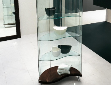 Showcase with glass shelves, Tonin casa