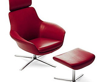 The Oscar Armchair, Walter Knoll (living Germany)