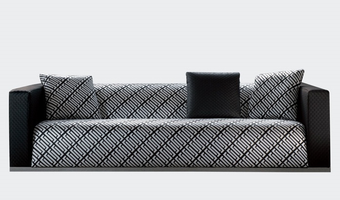 Three-seater sofa Golia, Versace Home