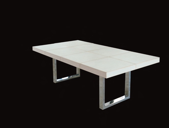 Dining table with rectangular top, Wama