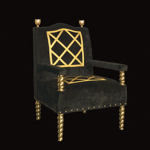 A chair with a hidden frame, Wama
