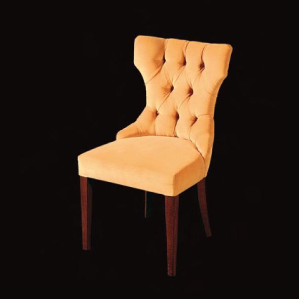 Chair with high back, Wama