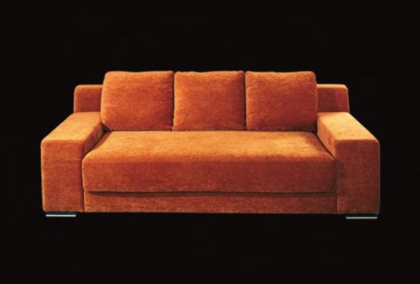 Double sofa bed on low legs, Wama