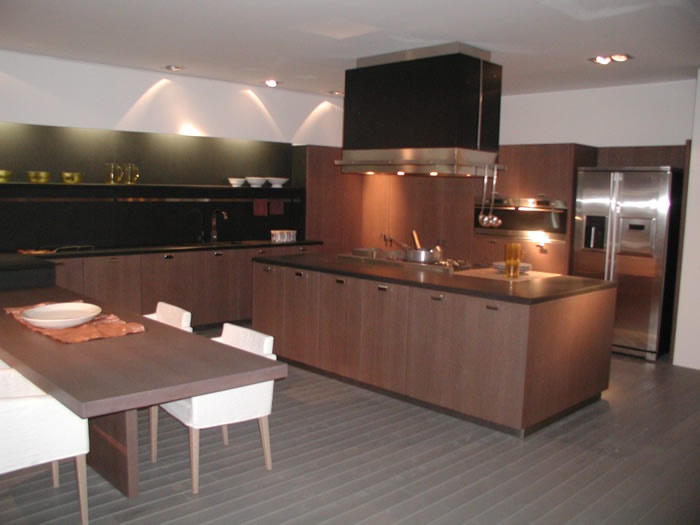 Kitchen (kitchen set) Nantia Terra d'ombra, Toncelli 