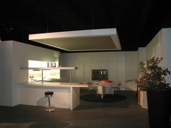 Kitchen (kitchen set) TJ Laminato Bianco, Toncelli