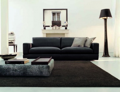 Two seater sofa with a hidden frame, Valmori