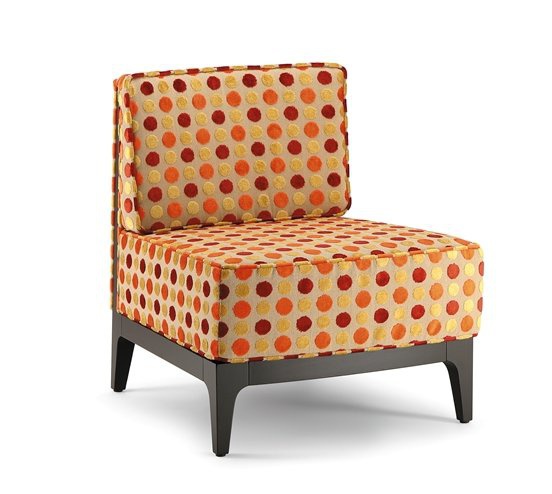 A chair without armrests, Contour armchair - Varaschin 