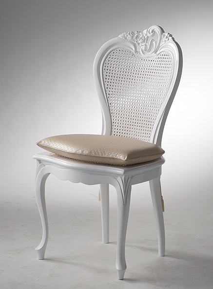 Chair without armrests, Privilege Cane - Versace Home