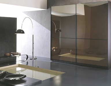 Wardrobe with sliding doors, Plano - Voltan