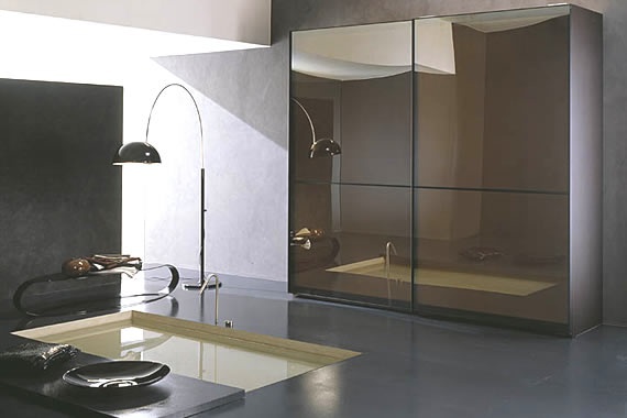 Wardrobe with sliding doors, Plano - Voltan