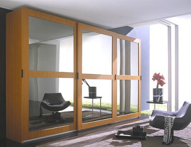 Wardrobe with sliding doors, Aero - Voltan