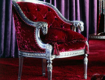 Chair with armrests, Zanaboni