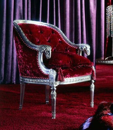 Chair with armrests, Zanaboni