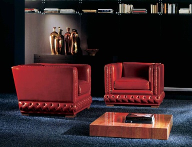 A chair with a hidden frame, Vanity - Zanaboni