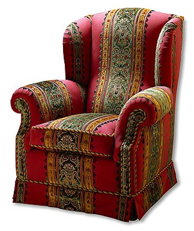 A chair with a hidden frame, Lord - Zanaboni 