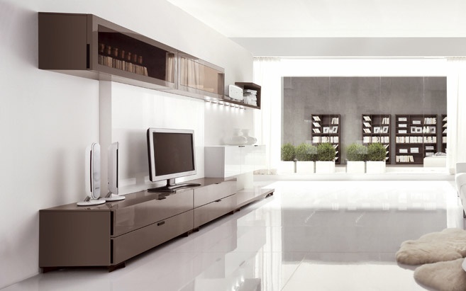 Modular system made of solid wood, Zanette 