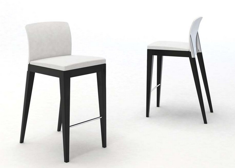 Bar stool with footrest, Sit Sgabello - Reflex
